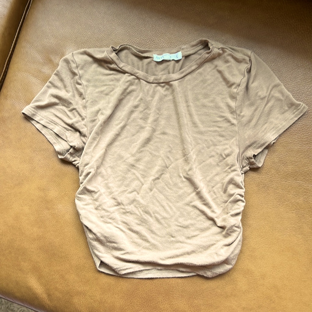 Super Soft Basic Crop Tshirt